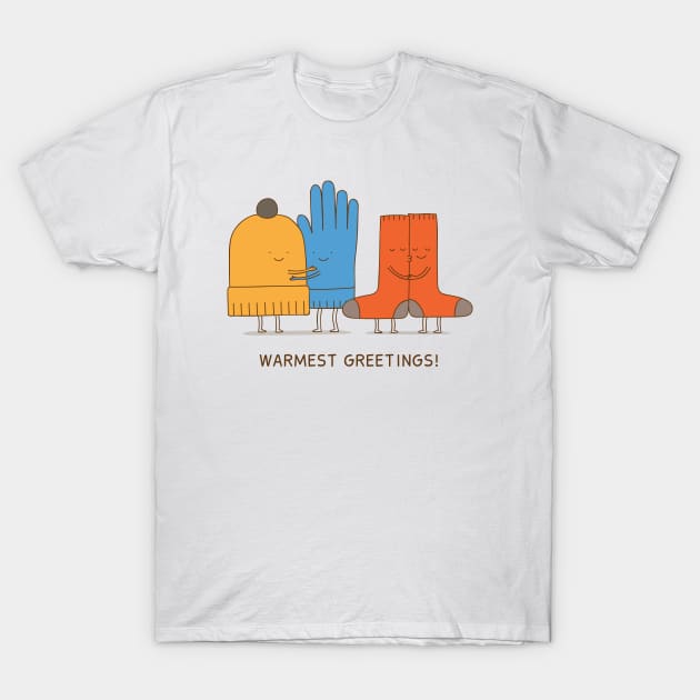 warmest greetings! T-Shirt by milkyprint